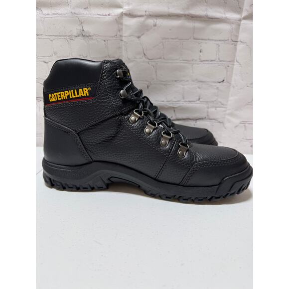 Caterpillar CAT Outline ST Steel Toe Work Boots Black Men’s 10.5 NIB - Picture 5 of 9